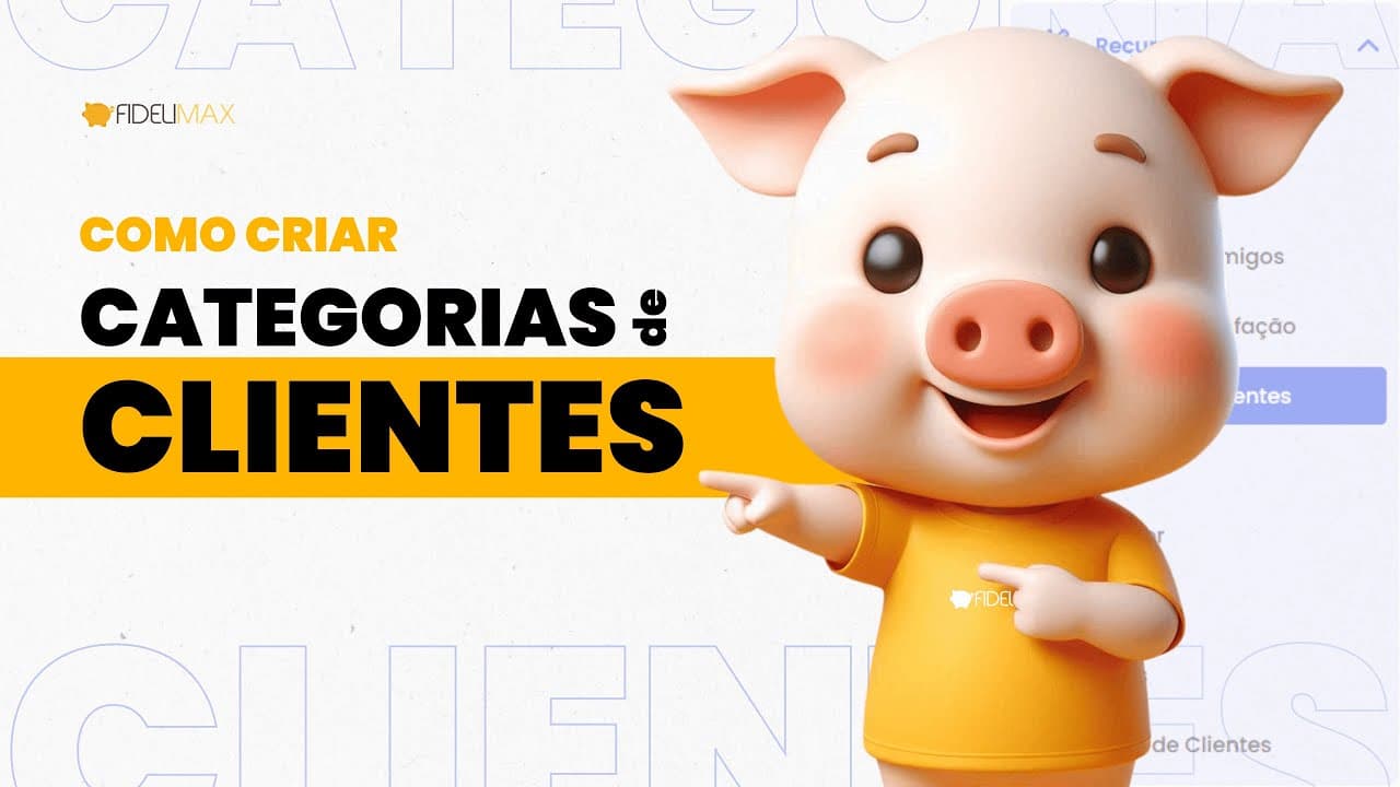 Como configurar categorias