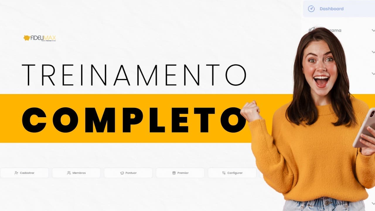 Treinamento completo da plataforma Fidelimax