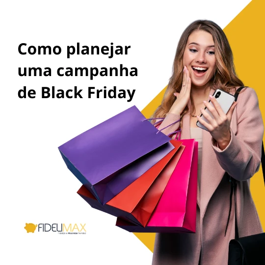 Loja preparada para a Black Friday