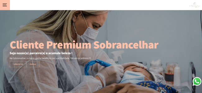 beleza 9 Cliente Premium Sobrancelhar