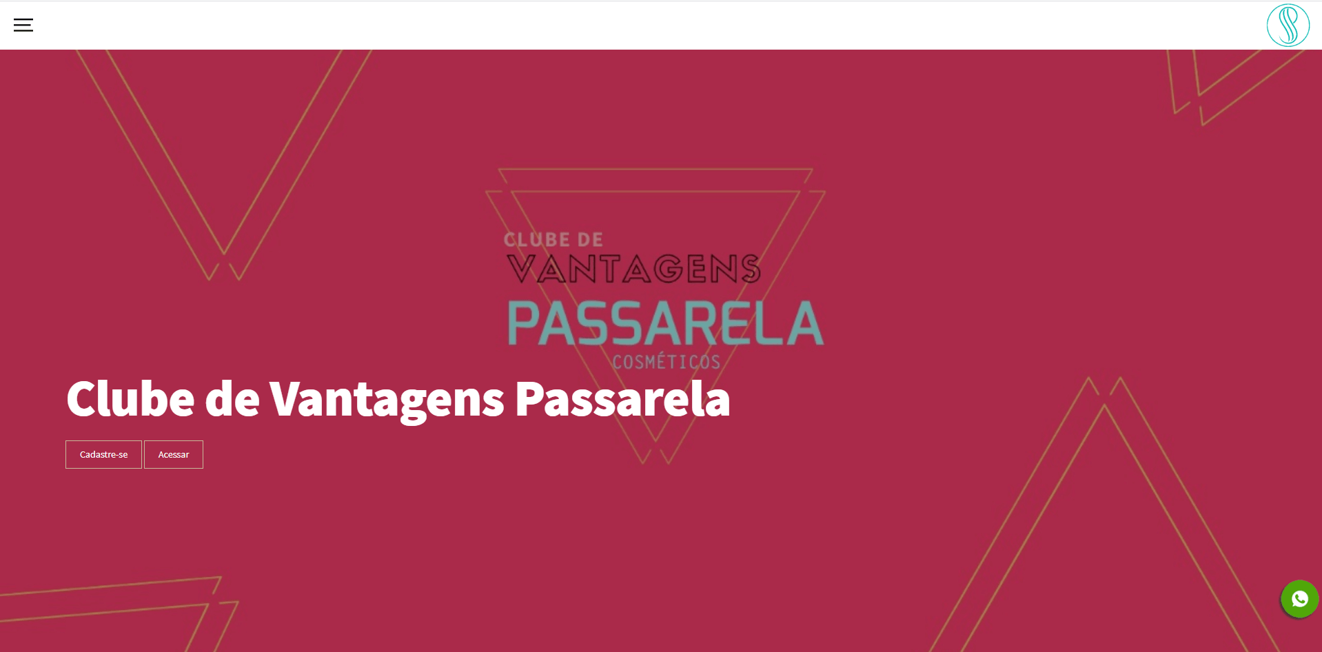 Loja de cosmeticos Passarela 6 cliente cosmeticos 1